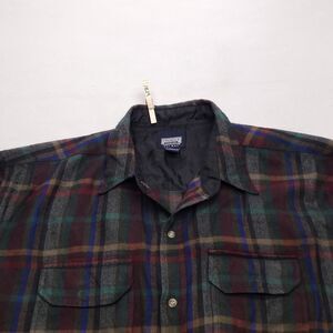 Premier International Casual Button Up Long Sleeve Shirt Mens Size 2XL Multi